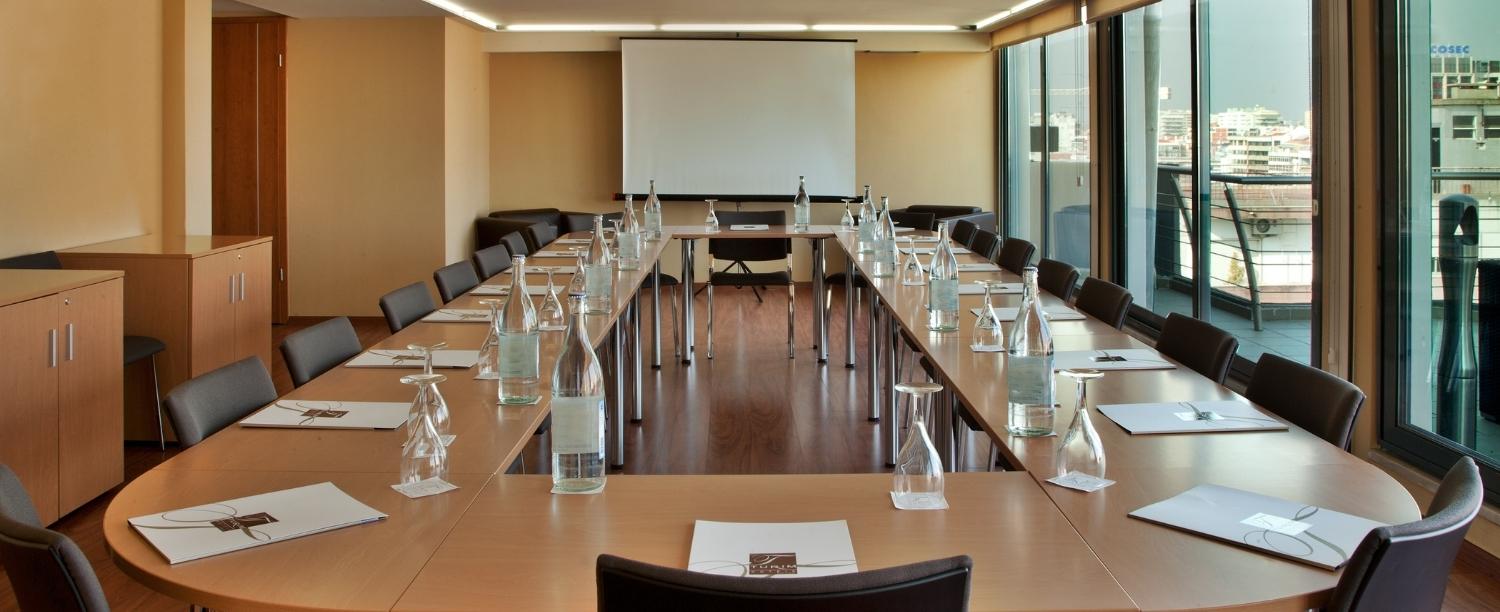 Sala de reuniões Turim Hotels
